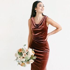 Revelry Faith Velvet Dress
